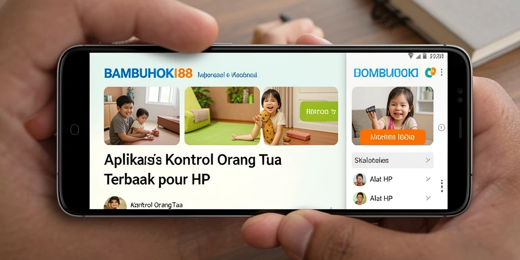 Antarmuka menarik dan praktis dari BAMBUHOKI88 untuk kontrol orang tua.